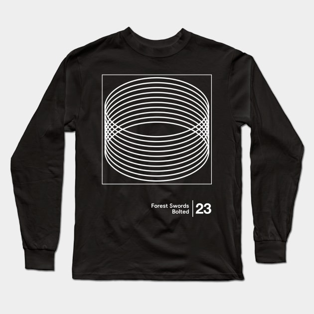 Forest Swords / Minimal Style Graphic Artwork Long Sleeve T-Shirt by saudade